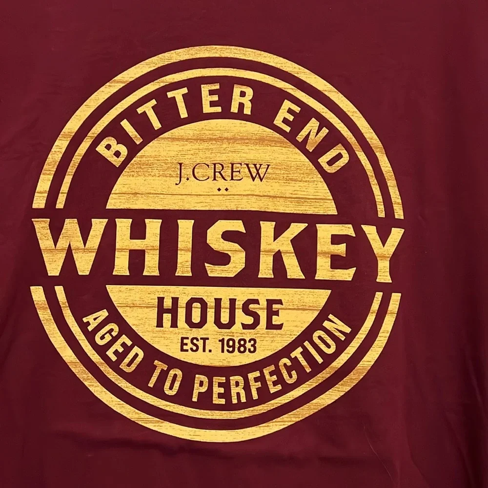 NWT J Crew Whiskey House graphic tee